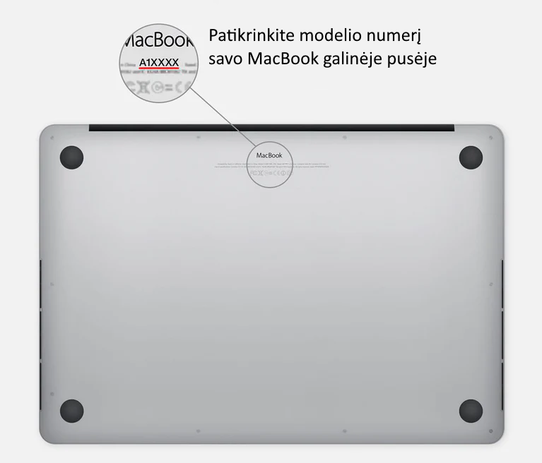 Mėnulio Muziejus - MacBook dėklas